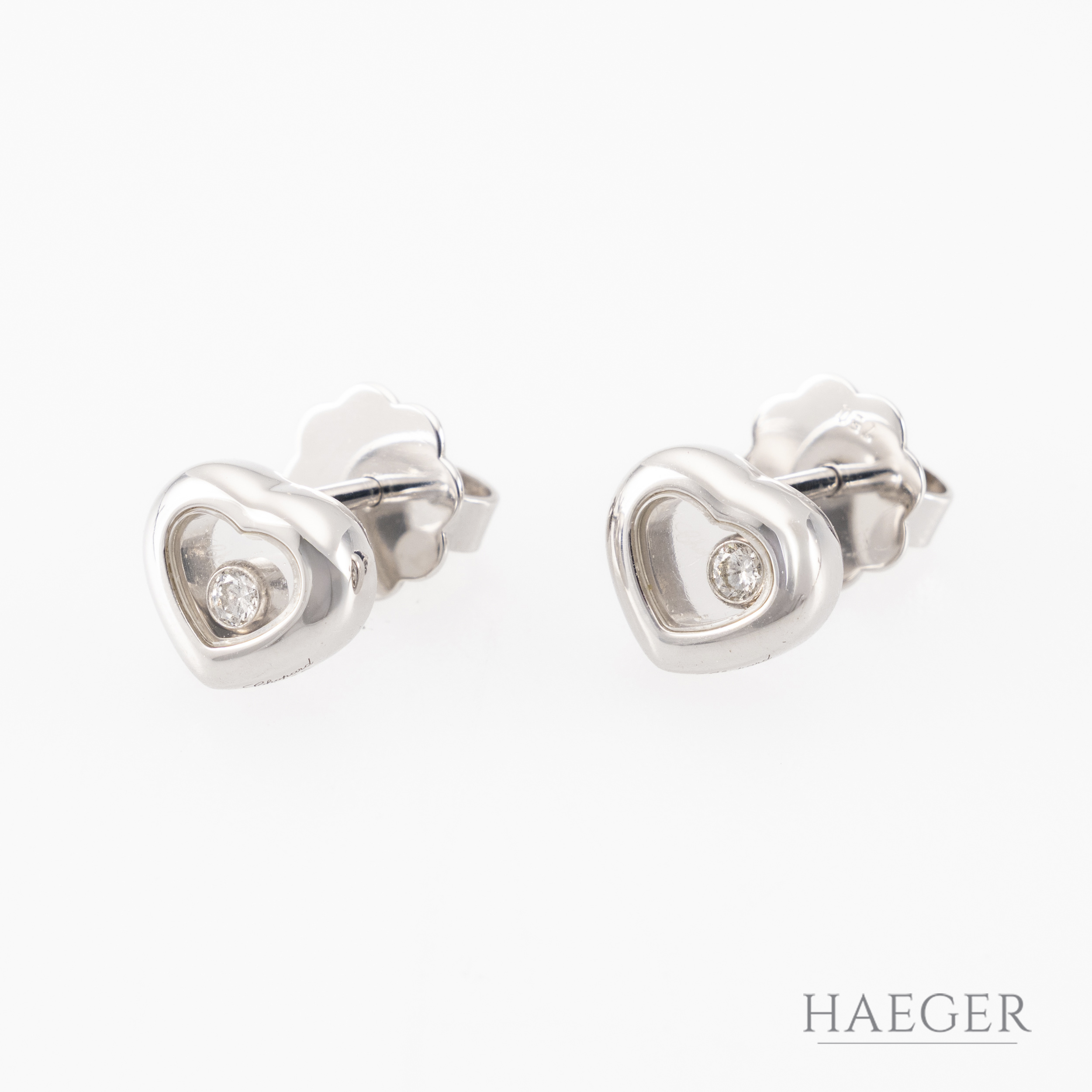 Chopard Happy Diamonds Ohrstecker Weißgold