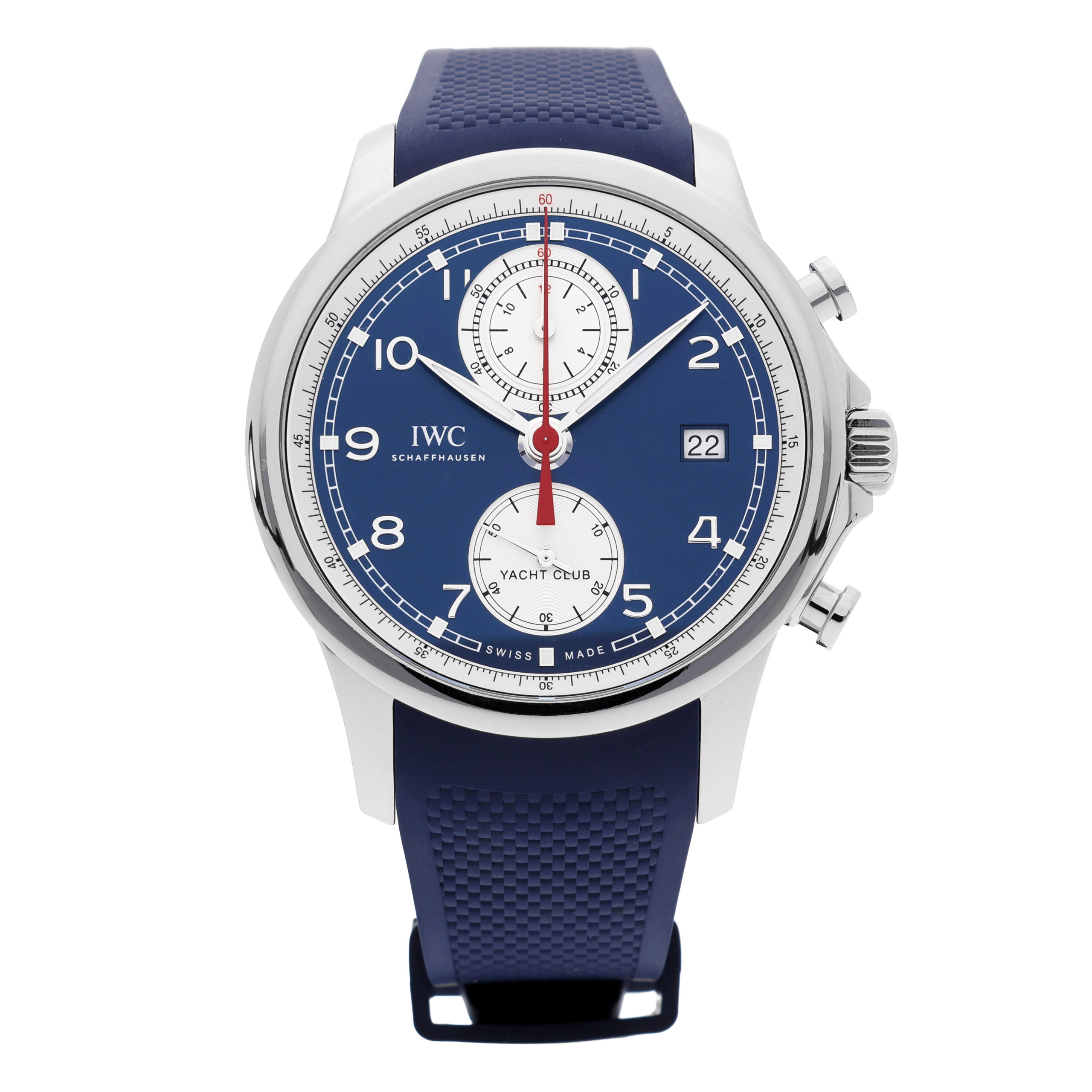 IWC Portugieser Yacht Club Chronograph Ref IW390507 Full Set 2018 Service Juni 2029