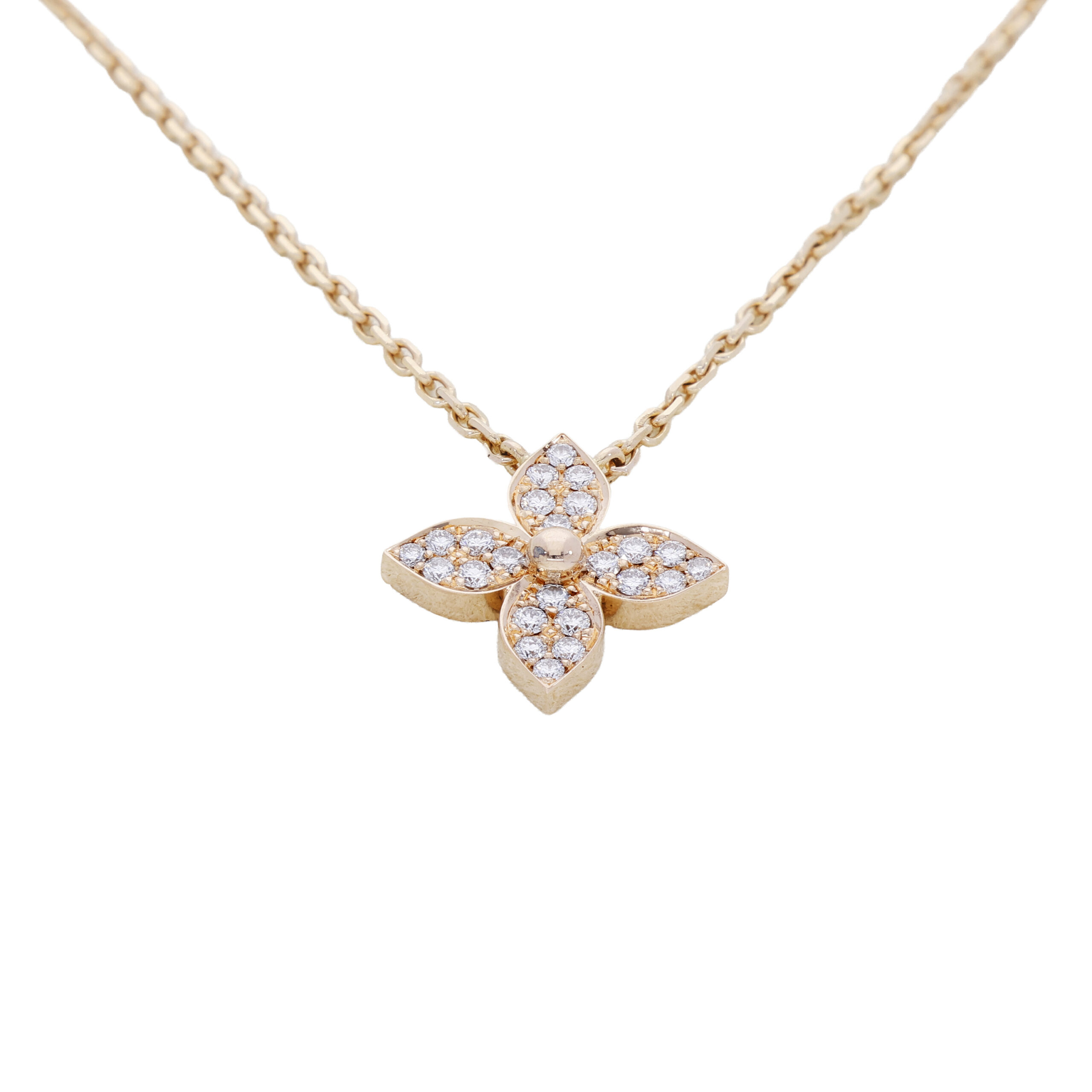 Louis Vuitton Idylle Blossom Collier 43 cm Rosegold