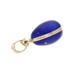 Faberge Ei Clip-Anhänger mit Emaille Gelbgold Full Set Vorschau