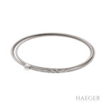 Niessing Colette Armreif 19 cm Weißgold Vorschau