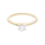 Tiffany Co Solitaire-Ring Gr 50 Rosegold Platin inkl Zertifikat Vorschau