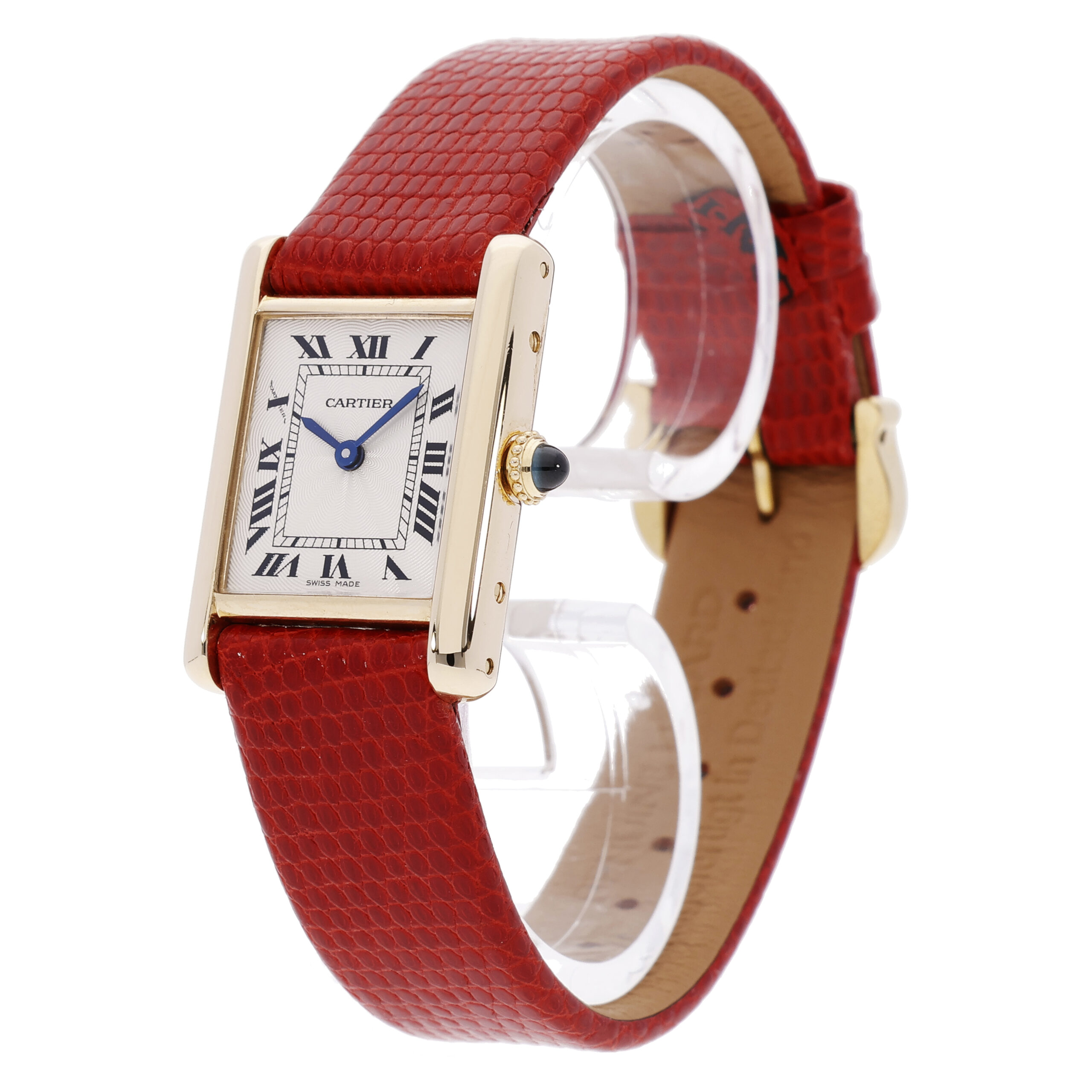 Cartier Tank Gelbgold Ref 78087 inkl Papieren 1982 Revision Juli 2026
