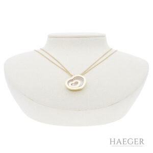 Chopard Happy Spirit Collier Gelbgold