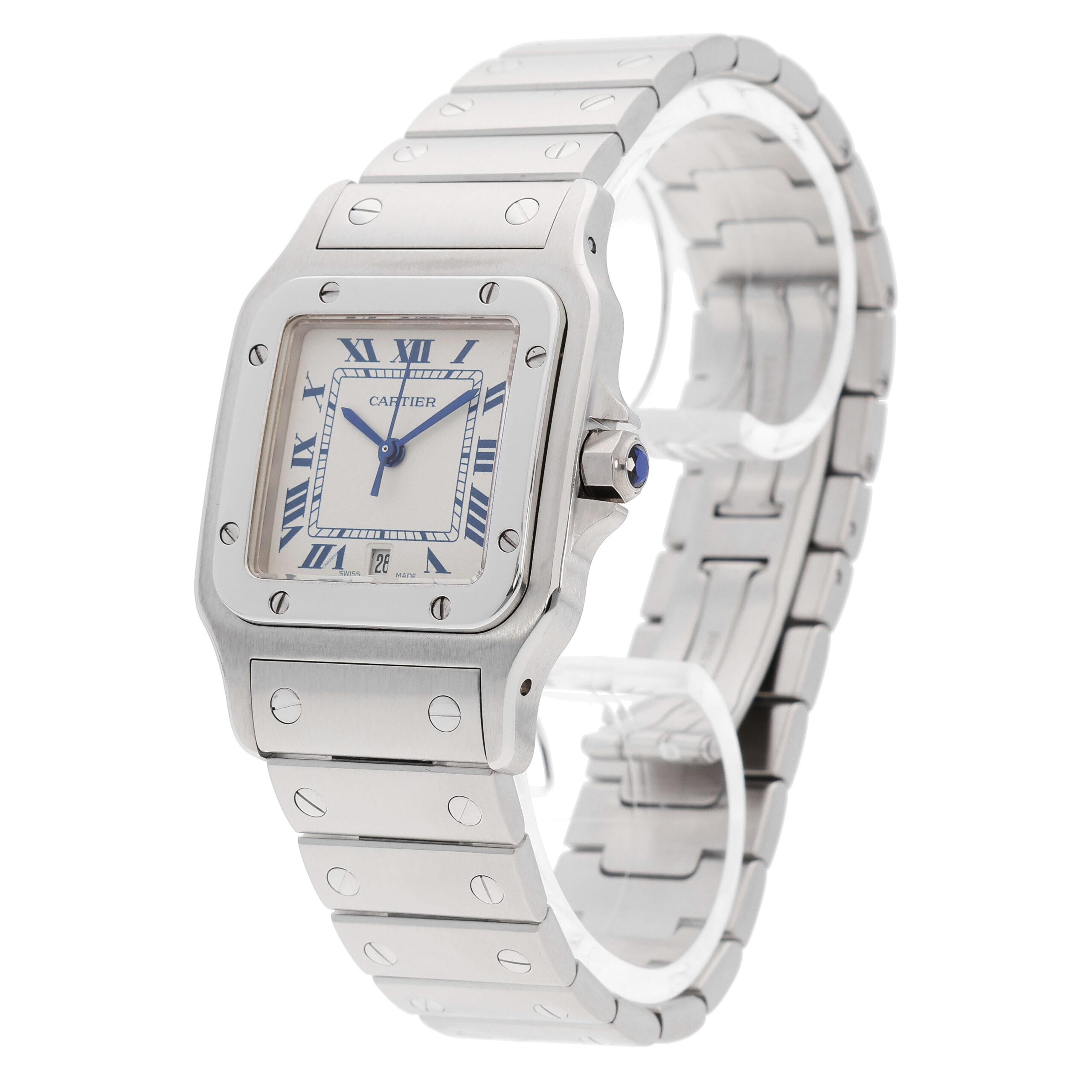Cartier Santos Galbee Ref W20056D6 Full Set 2002 Revision Juli 2026