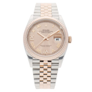 Rolex Datejust Everose 36 mm Stahl Gold Ref 126231 Full Set 2019