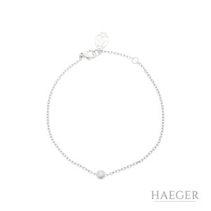 Cartier dAmour Solitaire-Armband 19 cm Weißgold Full Set 2018