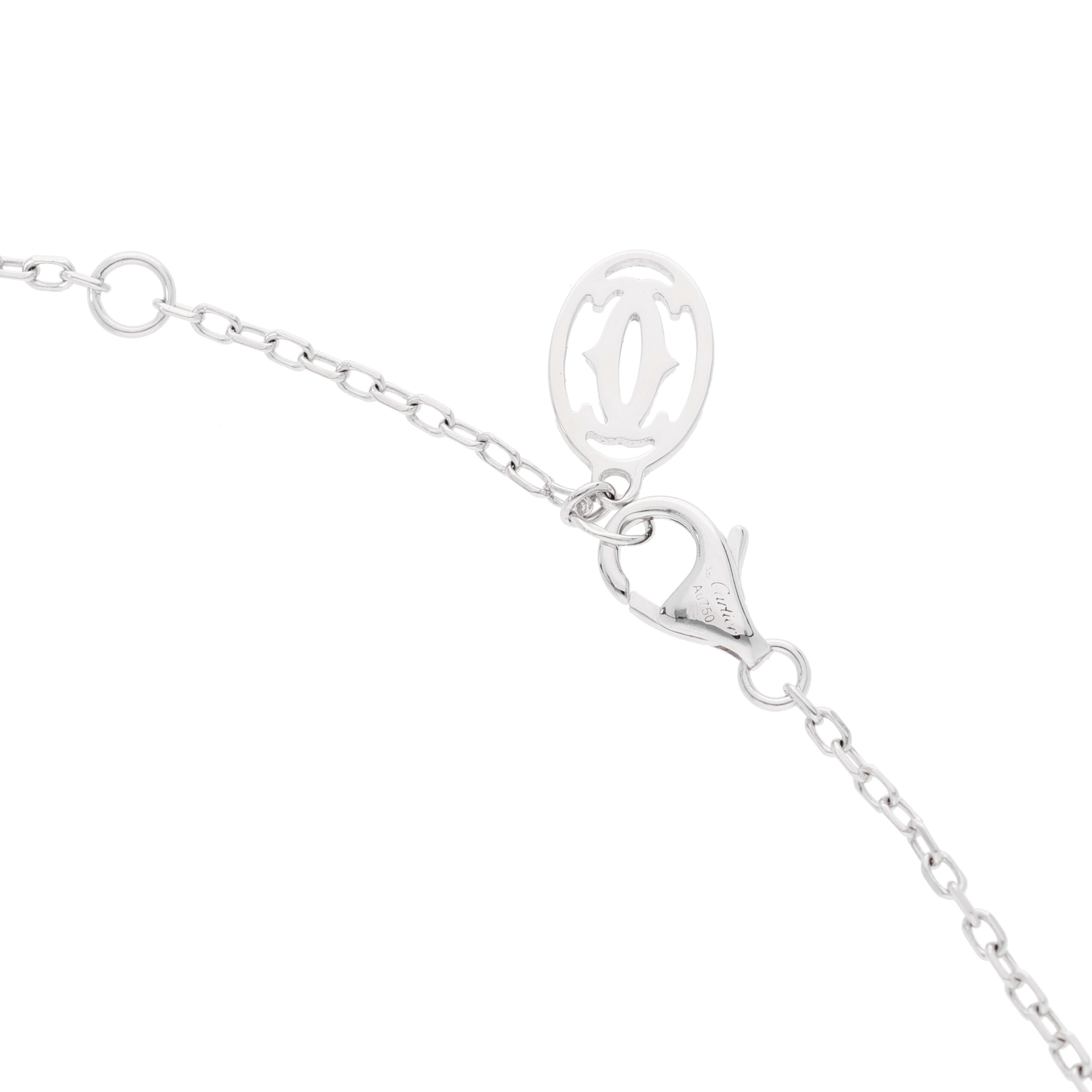 Cartier dAmour Solitaire-Armband 19 cm Weißgold Full Set 2018