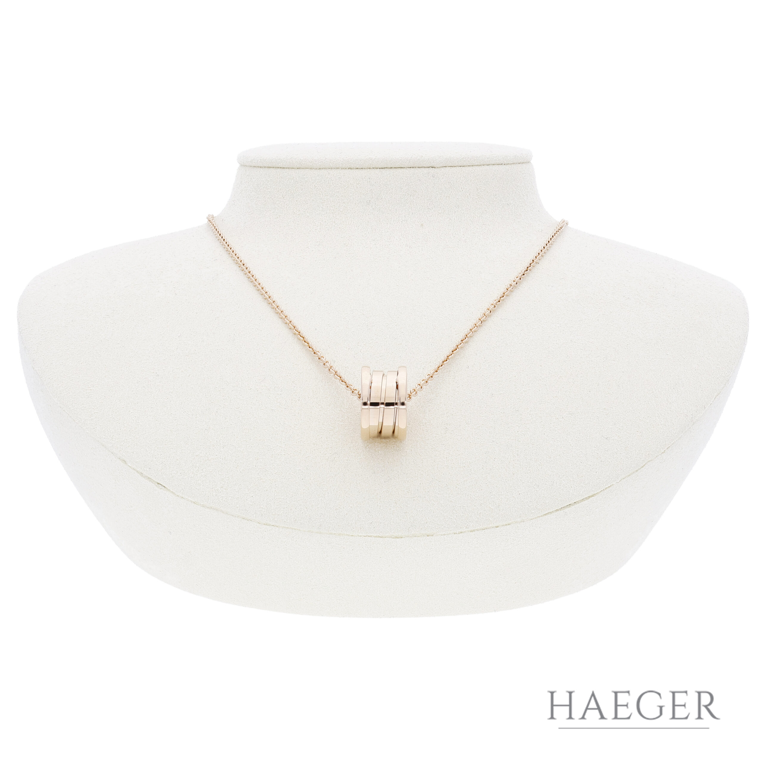Bulgari B.zero1 3-Band Collier 46 cm Rosegold Full Set 2024