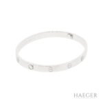 Cartier Love Armreif klassisches Modell 20 cm 750 Weißgold Full Set 2024 Vorschau