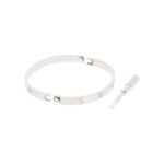 Cartier Love Armreif klassisches Modell 20 cm 750 Weißgold Full Set 2024 Vorschau