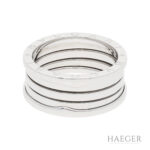 Bulgari B zero1 3 Band Ring Gr 65 750 Weißgold inkl Etui Vorschau