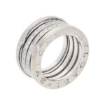 Bulgari B.zero1 3-Band Ring mit Diamanten Gr 51 Weißgold Vorschau