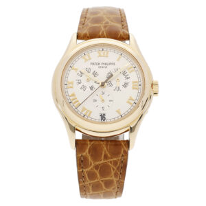 Patek Philippe Annual Calendar 37 mm Gelbgold Ref 5035J inkl Papiere 1997