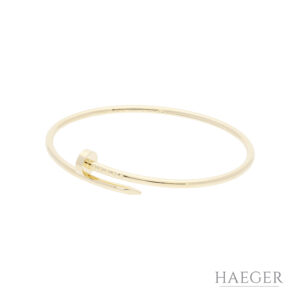 Cartier Juste un Clou Armreif kleines Modell 17 cm Gelbgold Full Set 2022