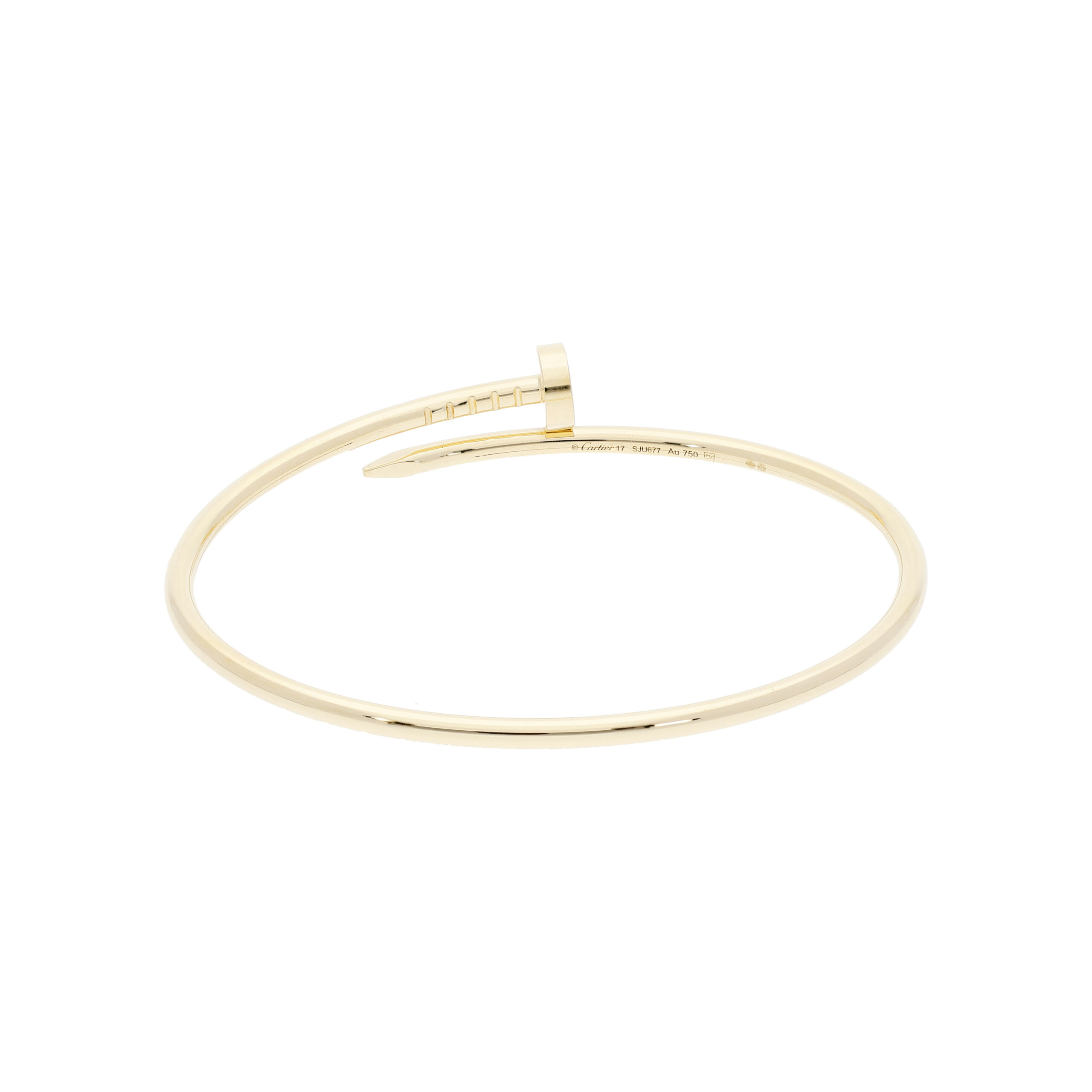 Cartier Juste un Clou Armreif kleines Modell 17 cm Gelbgold Full Set 2022
