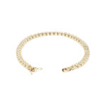 Tennisarmband mit 1 ct Diamanten 18 cm Gelbgold Vorschau