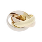 Cartier Trinity Ring grosses Modell Gr 53 750 Gold Tricolor Vorschau