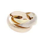 Cartier Trinity Ring grosses Modell Gr 53 750 Gold Tricolor Vorschau