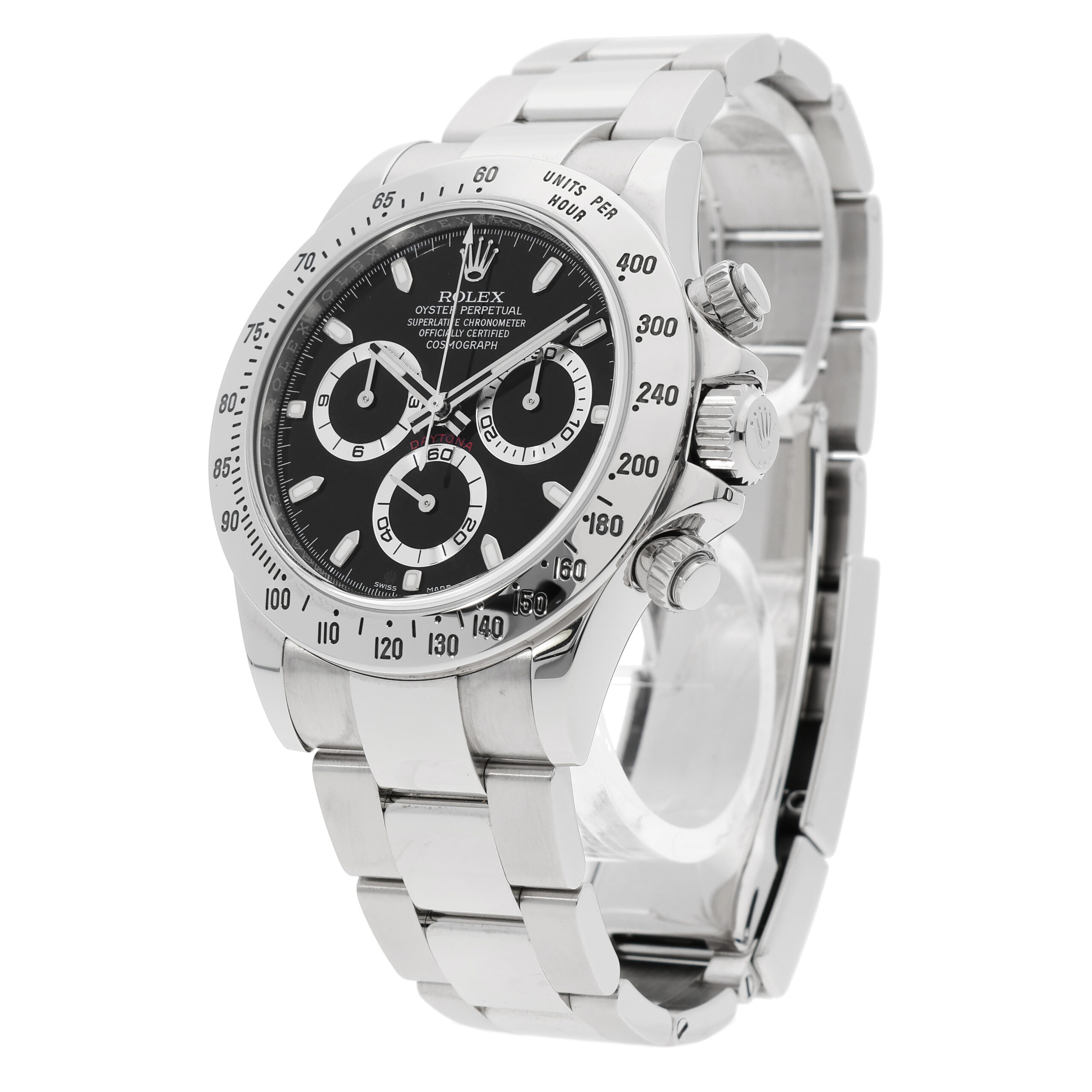 Rolex Daytona 40 mm Edelstahl Ref 116520 inkl Papiere 2016