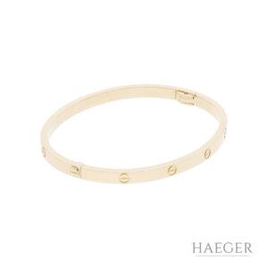 Cartier Love Armreif kleines Modell 16 cm 750 Gelbgold Full Set 2024