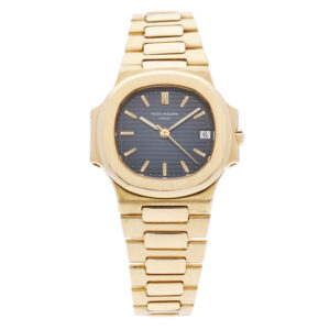 Patek Philippe Nautilus Gelbgold Ref 3800001 inkl Papieren 1992