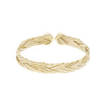 Cartier Double C Armreif mit Diamanten 19 cm Gelbgold Vorschau