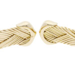 Cartier Double C Armreif mit Diamanten 19 cm Gelbgold Vorschau