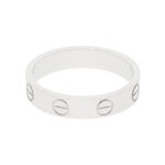 Cartier Love Ring kleines Modell Gr 50 750/- Weißgold Full Set 2023 Vorschau