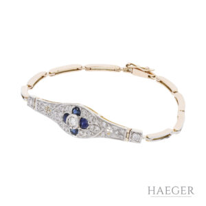 Armband mit Diamanten gold Pallladium