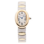 Cartier Baignoire Uhr Stahl Gold Vorschau