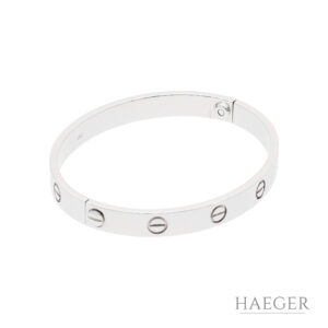 Cartier Love Armreif Weissgold 18 Karat