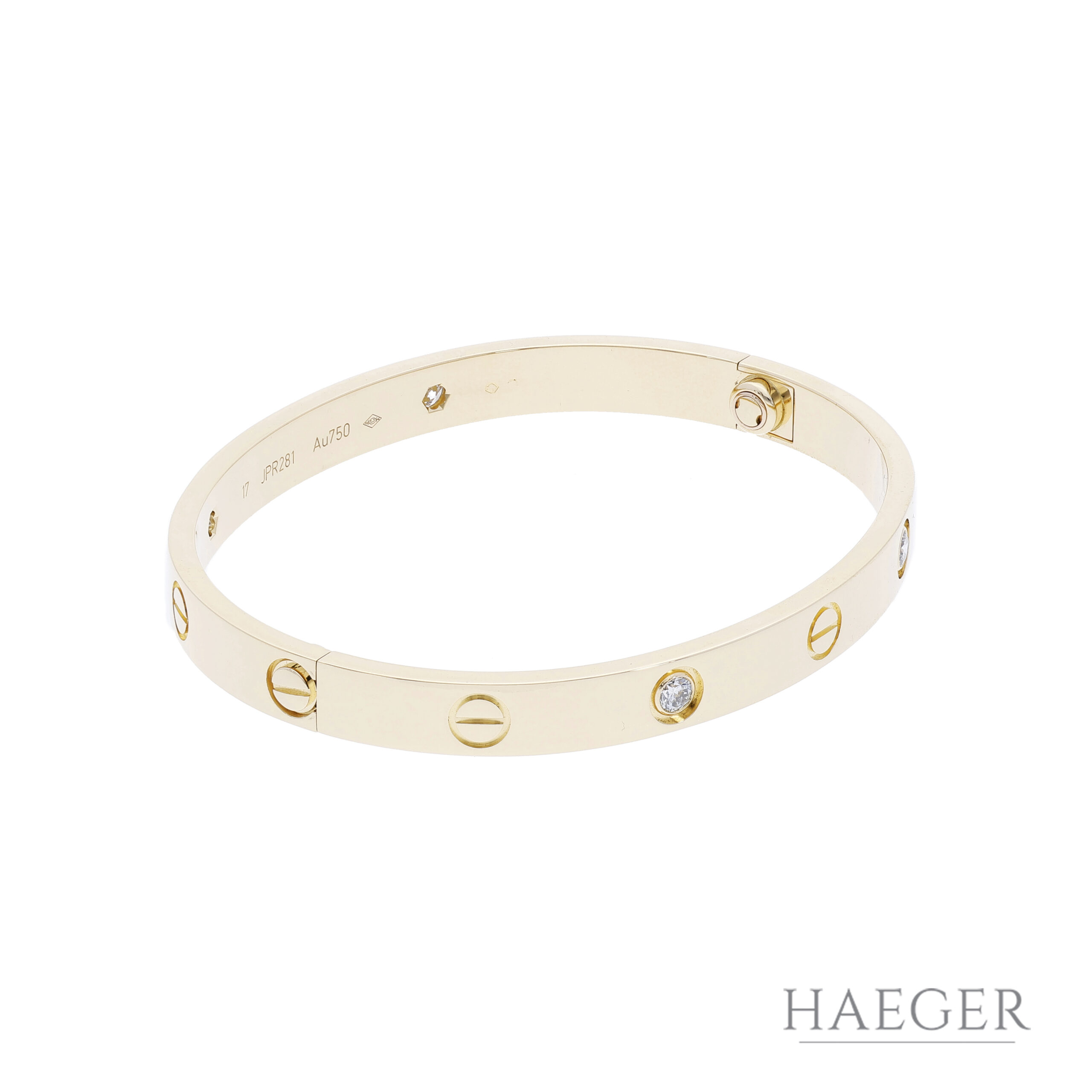 Cartier Love Armreif Gelbgold 18K