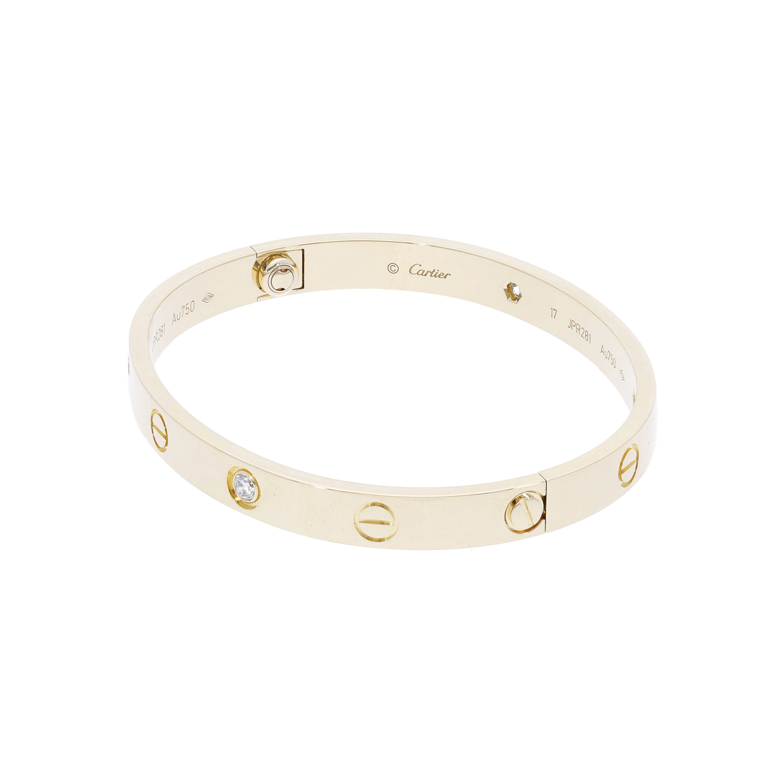 Cartier Love Armreif Gelbgold 18K