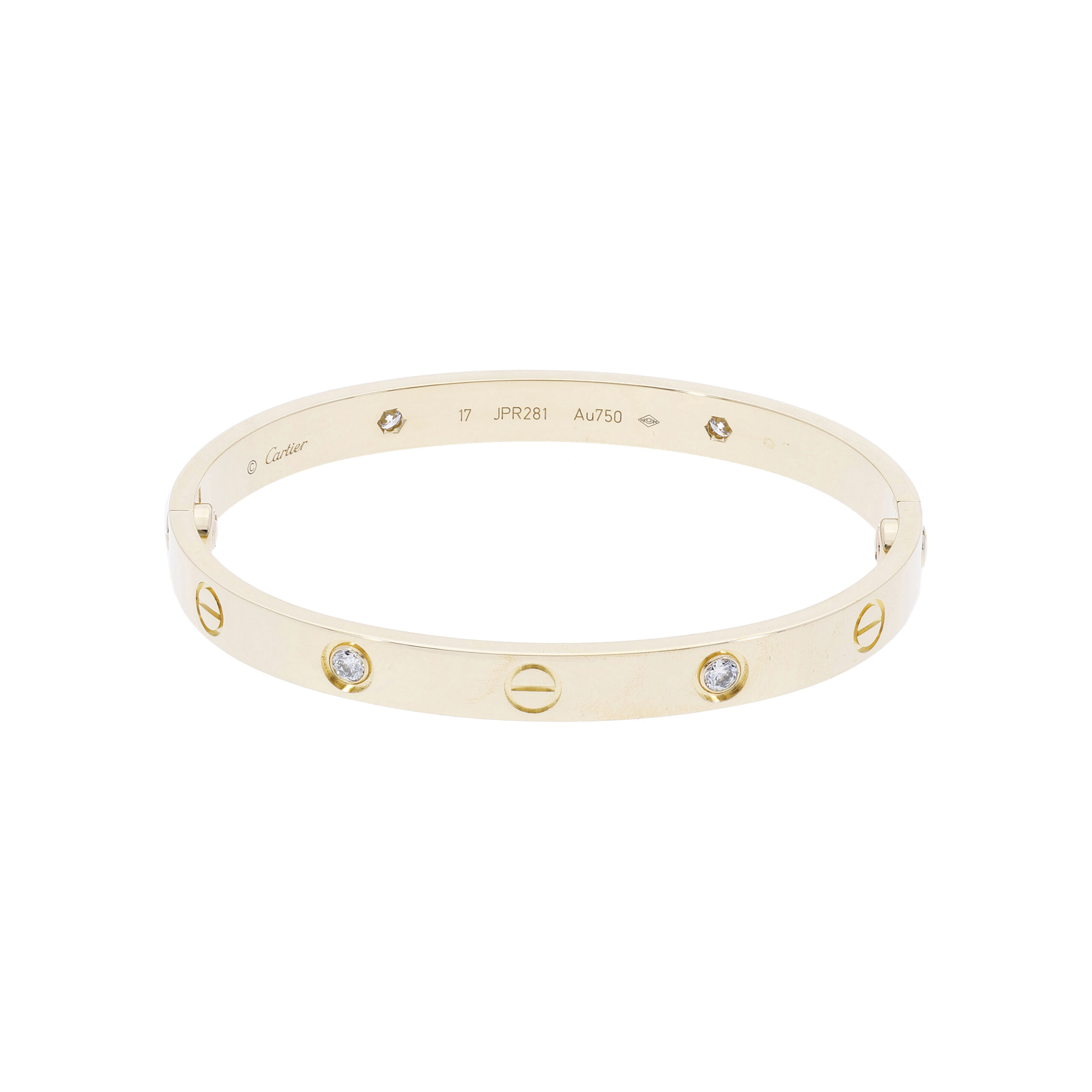 Cartier Love Armreif Gelbgold 18K