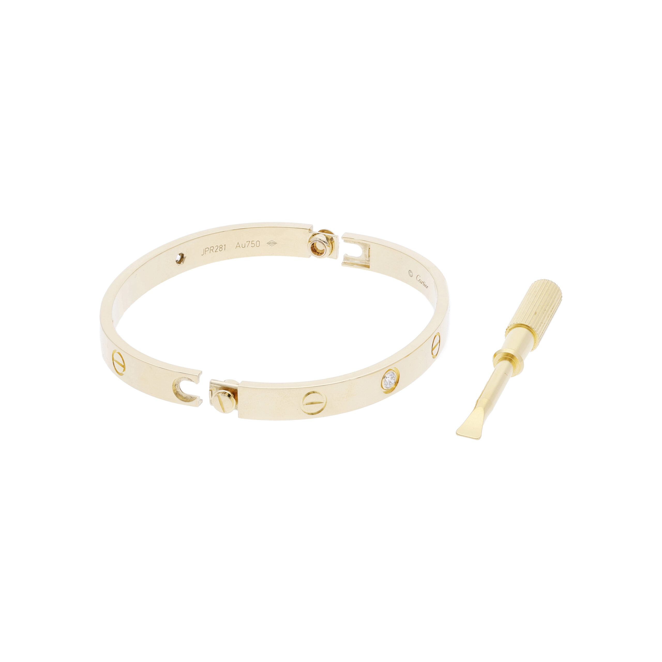Cartier Love Armreif Gelbgold 18K