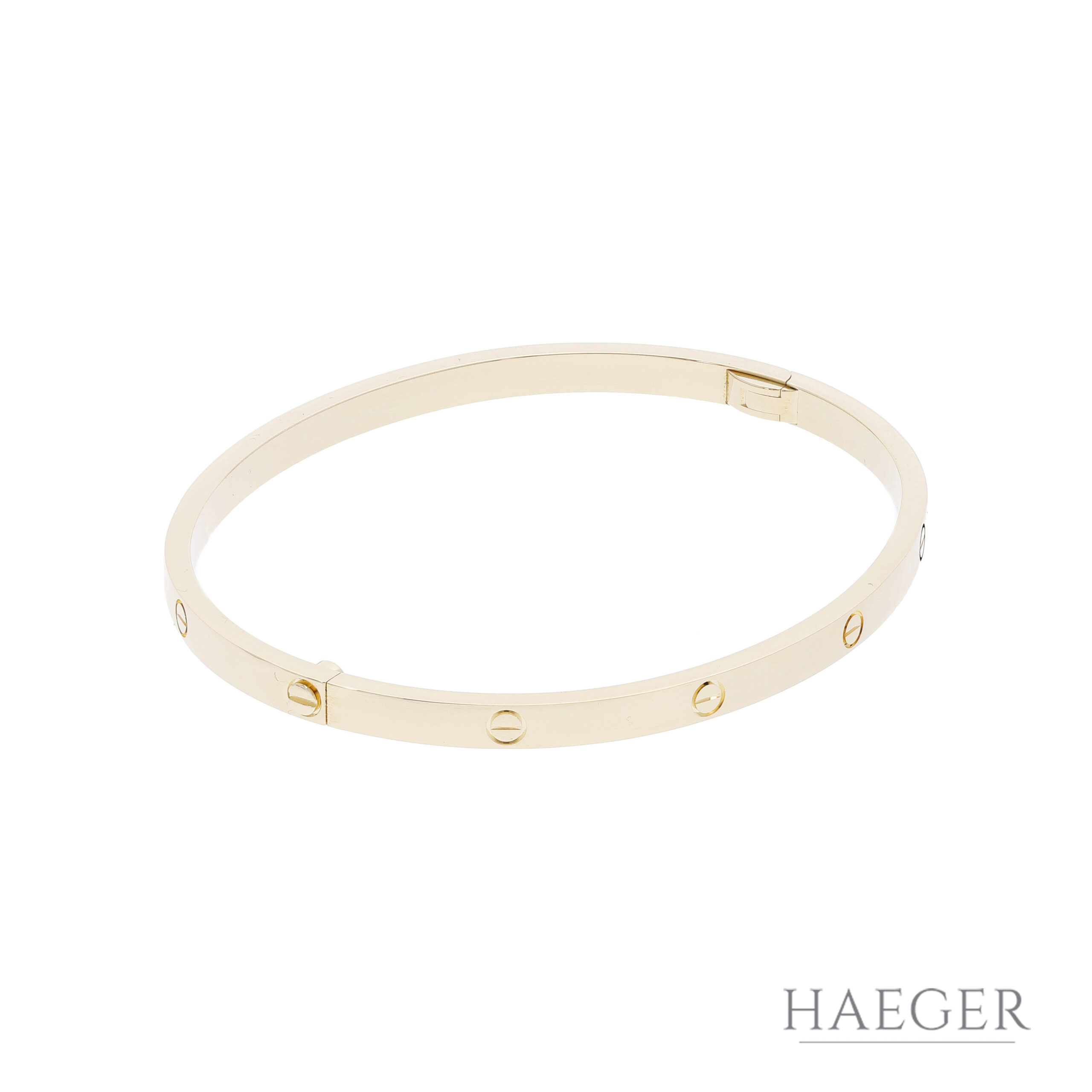 Cartier Love Armreif | kleines Modell | 18 cm | 750/- Gelbgold | inkl. Etui