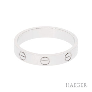 Cartier Love Ring Weissgold 18 Karat