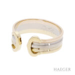 Cartier doubke C Ring Tricolor 18 Karat Vorschau