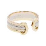 Cartier doubke C Ring Tricolor 18 Karat Vorschau