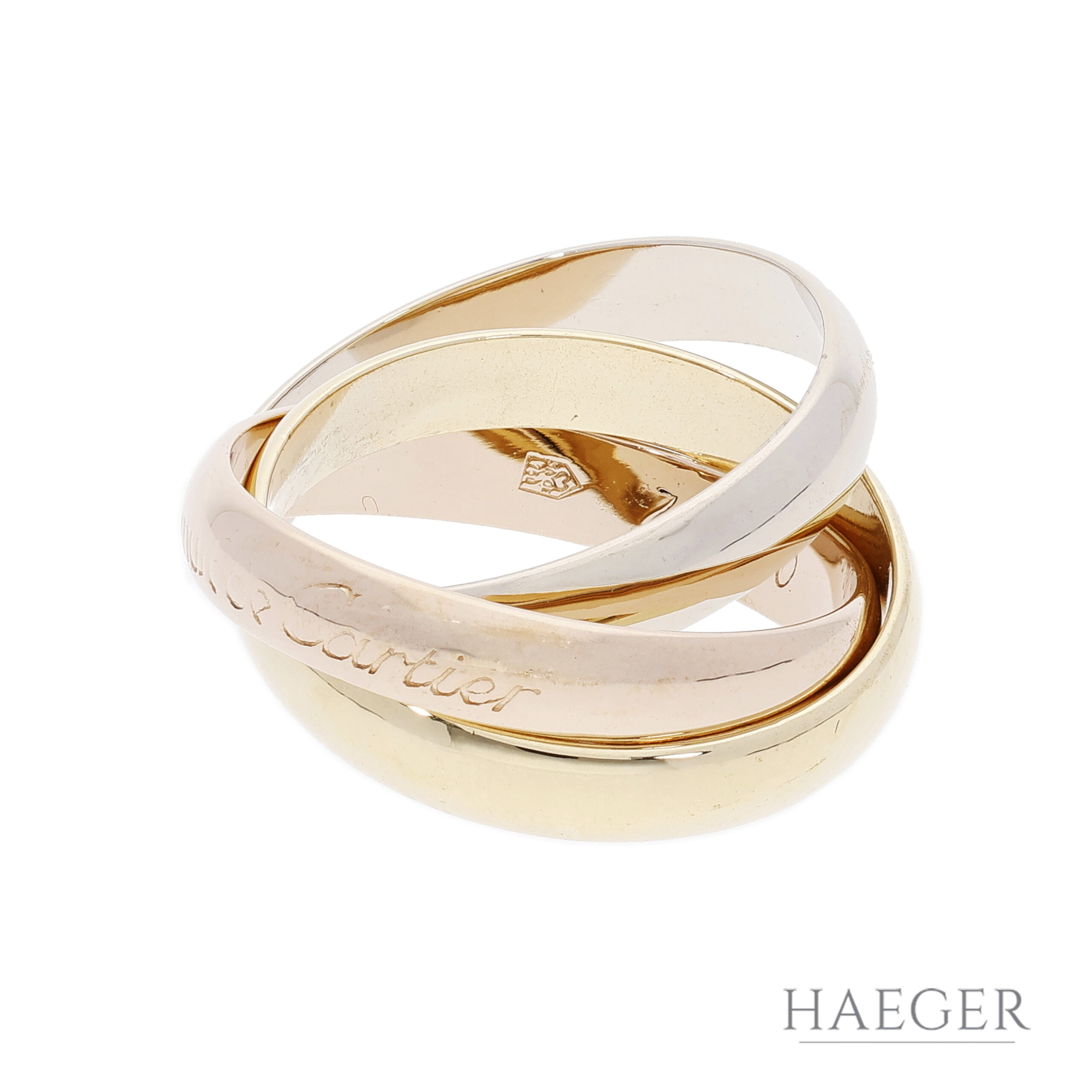 Cartier Trinity Ring Tricolor 18 Karat