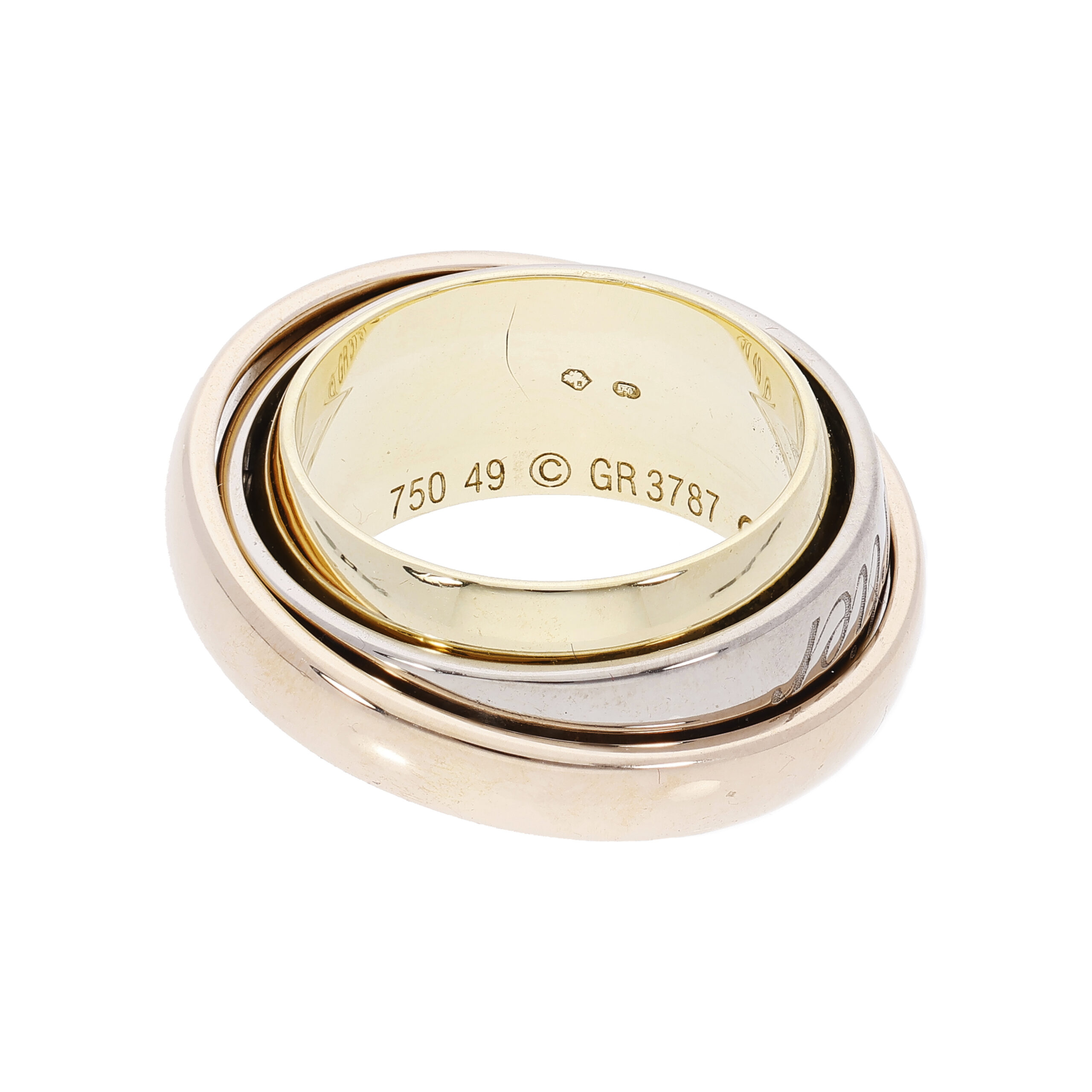 Cartier Trinity Ring Tricolor 18 Karat