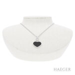 Chopard Happy Hearts Kette mit Onyx | 750/- Weißgold Vorschau