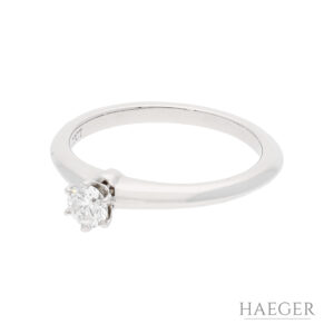 Tiffany Solitär Ring Platin 950