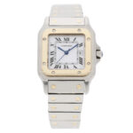 Cartier Santos 29 mm Stahl Gold Ref 2961 inkl Box 1984 Vorschau