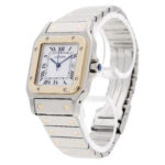 Cartier Santos 29 mm Stahl Gold Ref 2961 inkl Box 1984 Vorschau