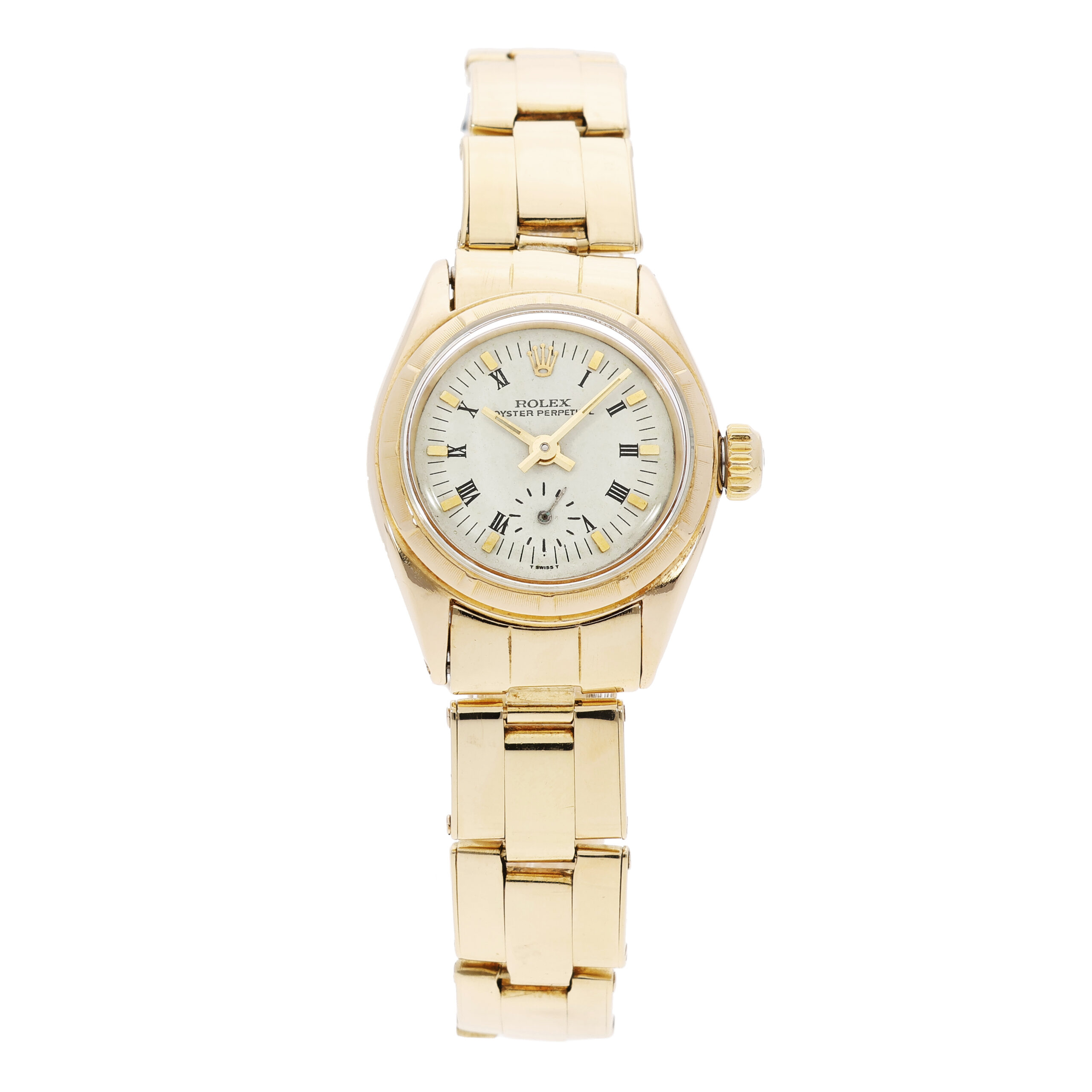 Rolex Oyster Perpetual | 26 mm | 750/- Gelbgold | Ref. 6618 | Inkl. Box