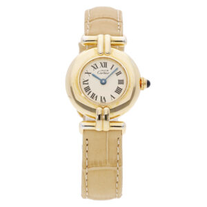 Cartier Tank Vermeil Colisee | 24 mm | Silber vergoldet/Gelbgold | Ref. 590002
