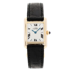 Cartier Tank Vermeil Ref 1613 Full Set 1998