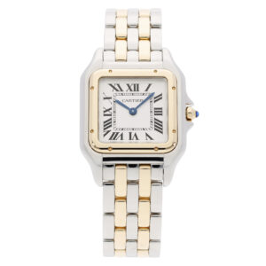 Cartier Panthere 30 mm Stahl Gold Ref W2PN0007